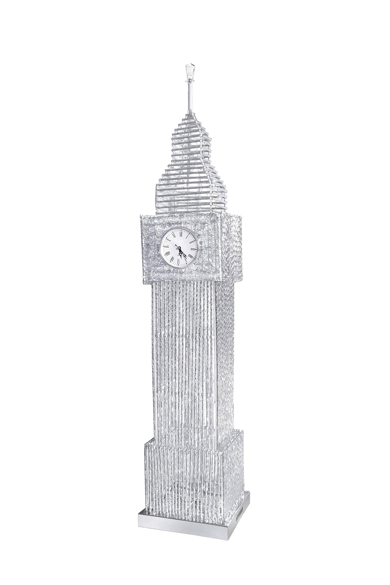 Big Ben Watch floor lamp silver (small)