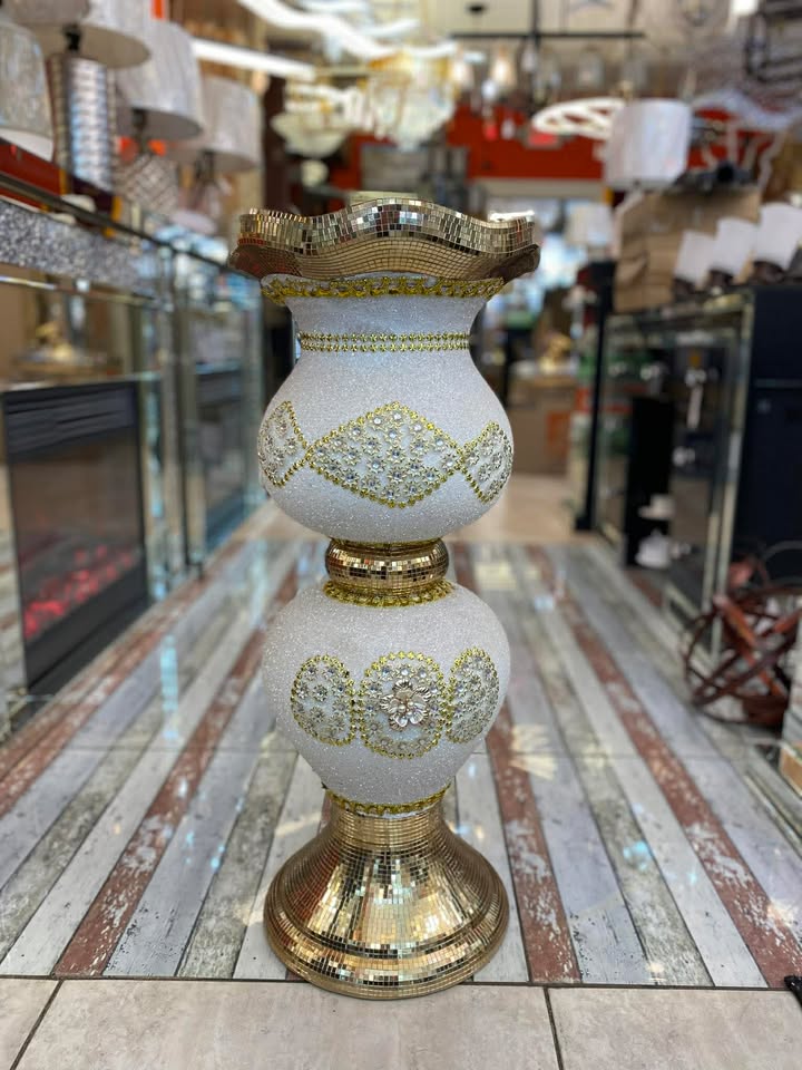Luxury Gold Floor Vase